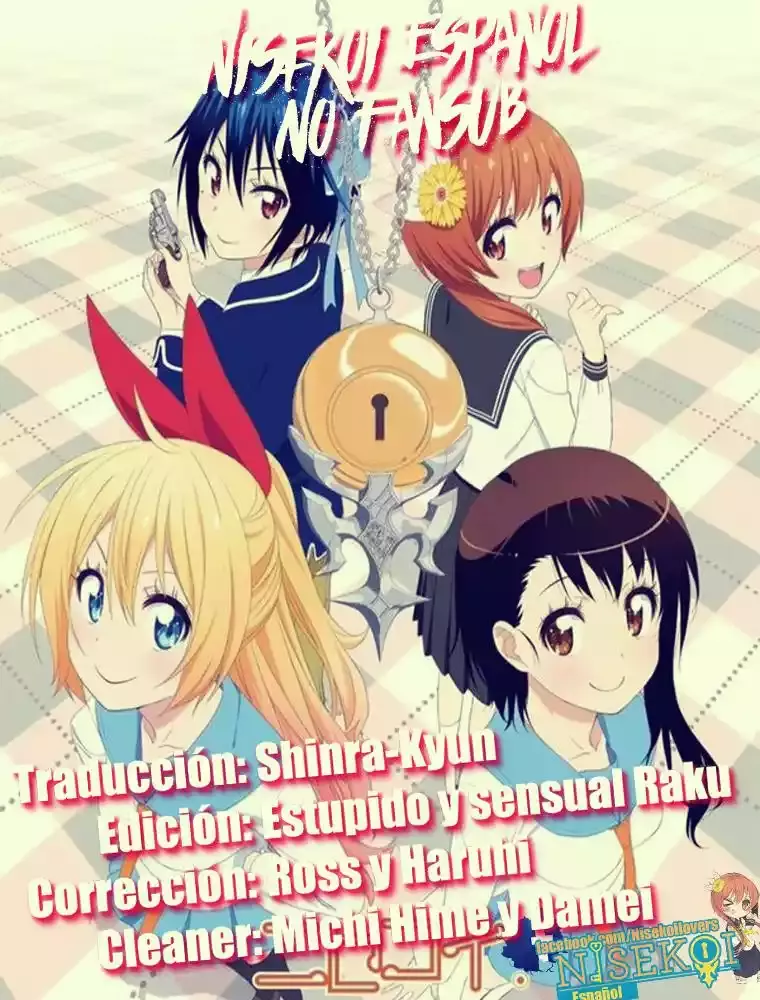 Nisekoi capítulo 205, página 1