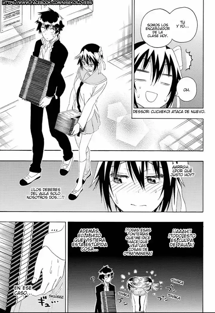 Nisekoi capítulo 205, página 7