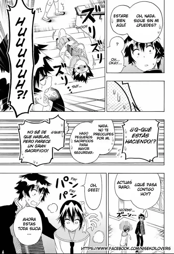 Nisekoi capítulo 205, página 9