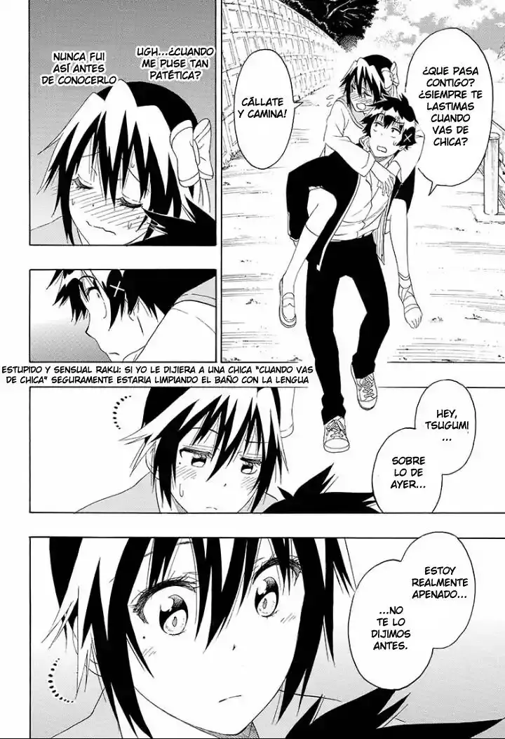 Nisekoi capítulo 205, página 14