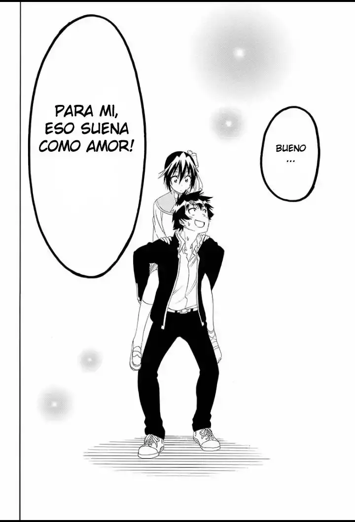 Nisekoi capítulo 205, página 20