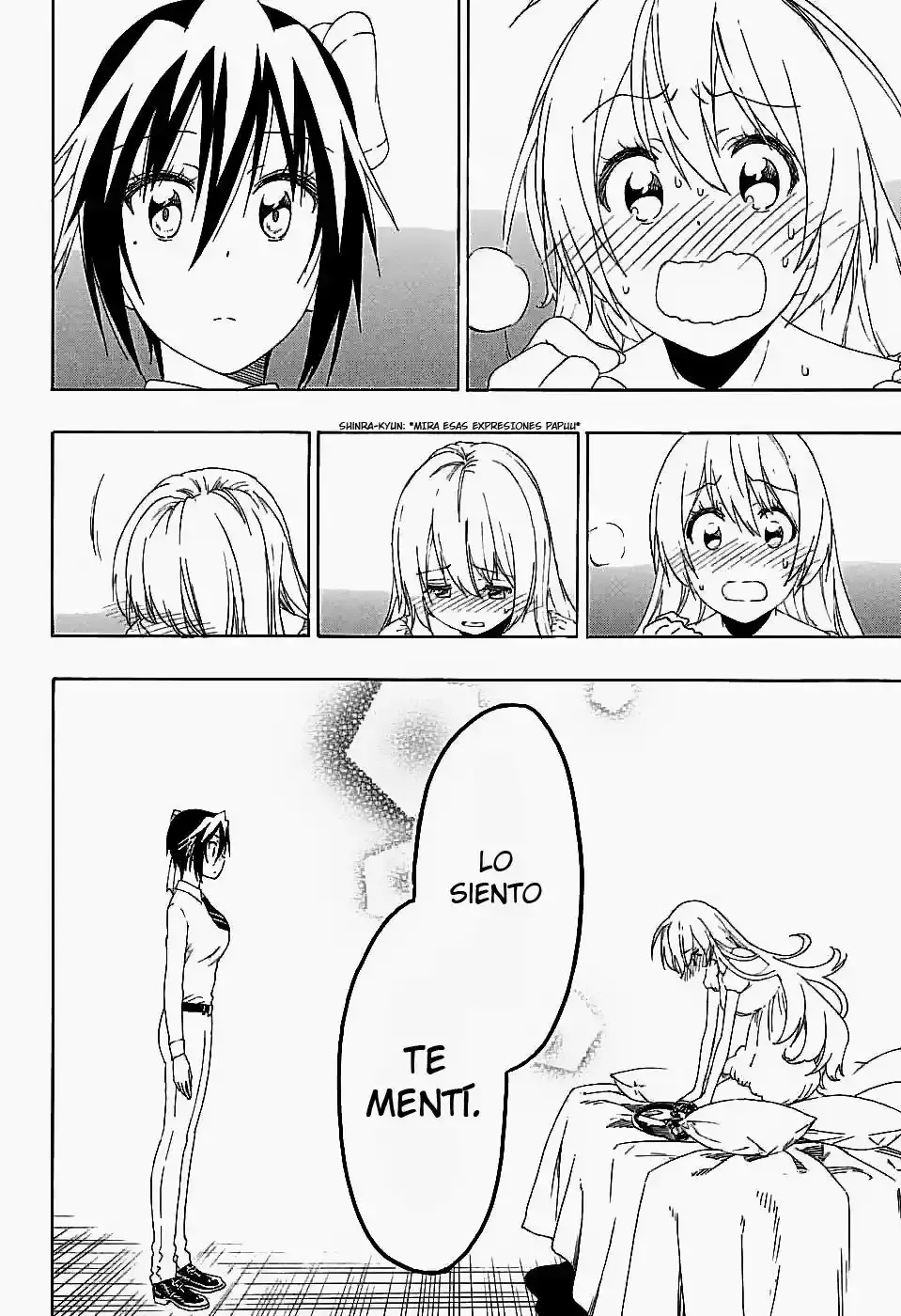 Nisekoi capítulo 206, página 12