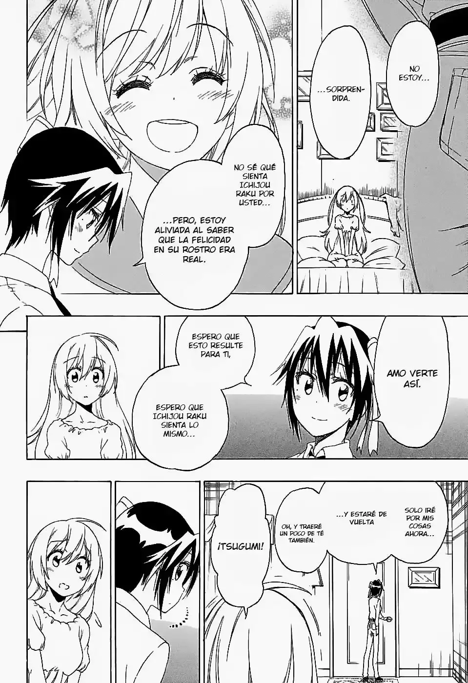 Nisekoi capítulo 206, página 14