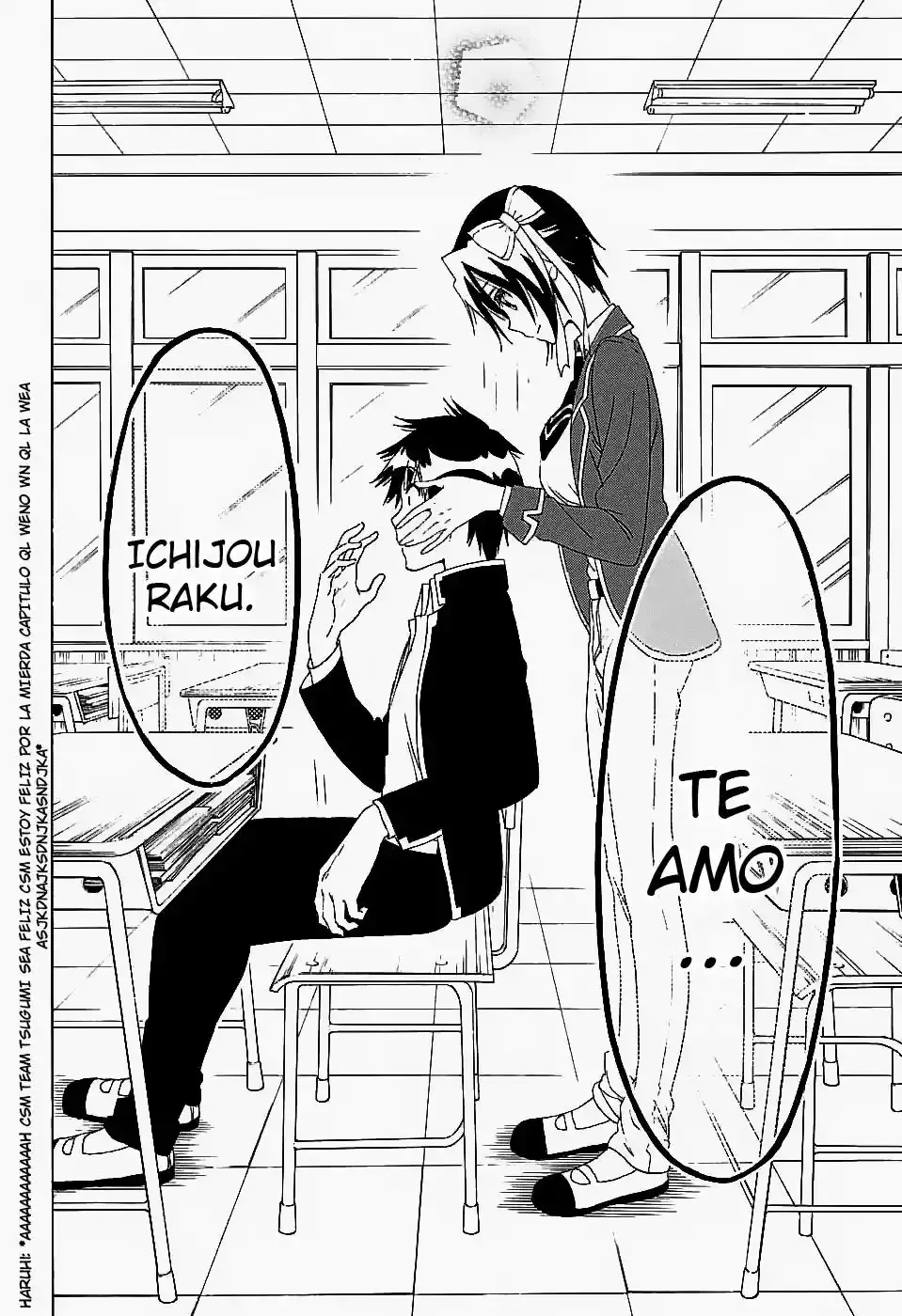 Nisekoi capítulo 206, página 18