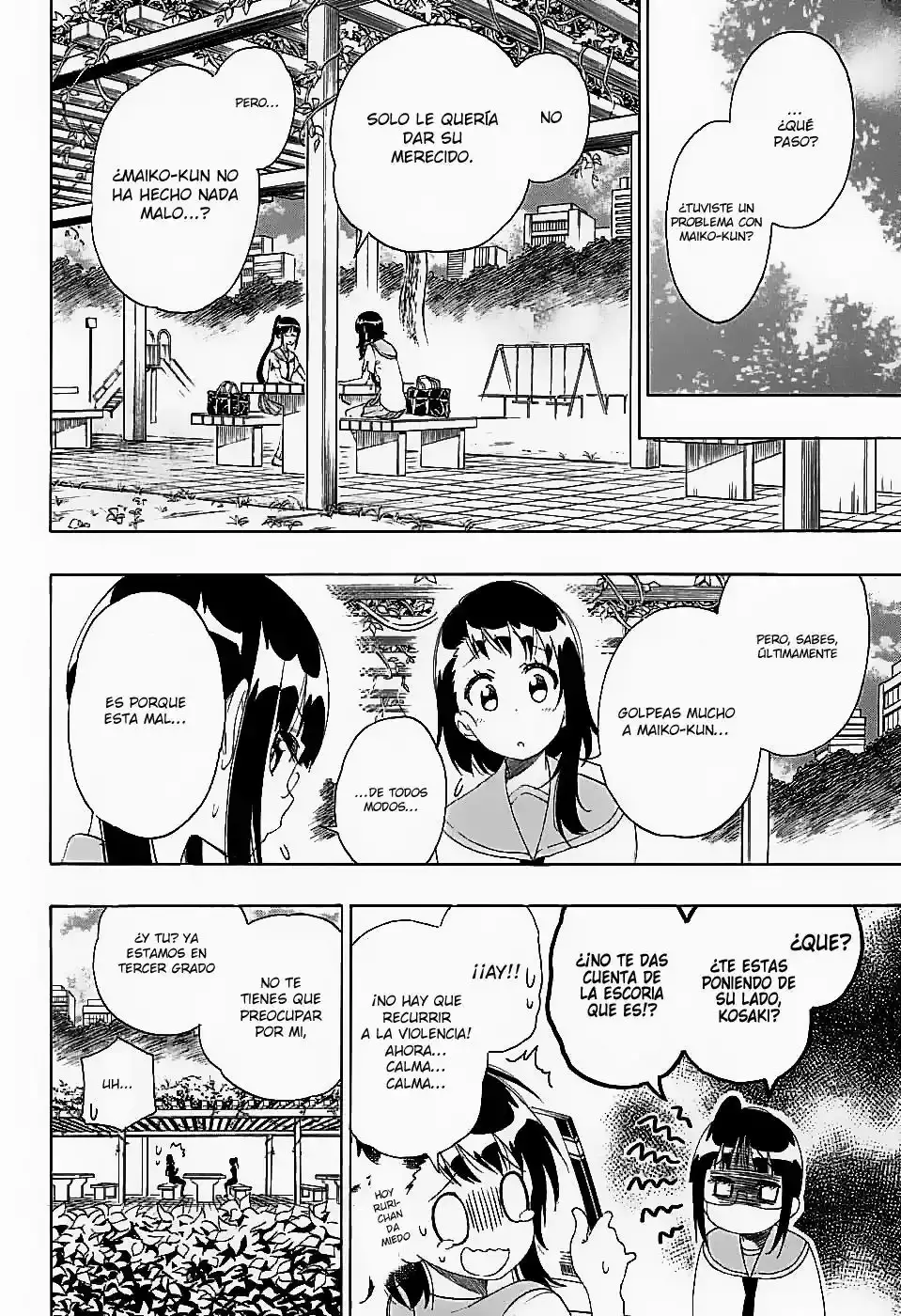 Nisekoi capítulo 207, página 7