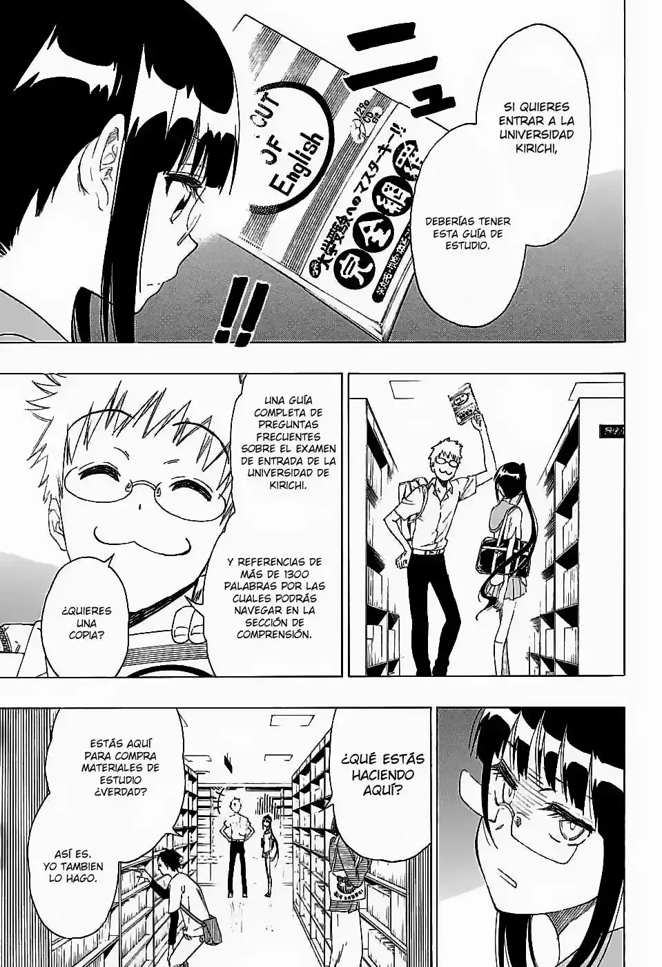 Nisekoi capítulo 207, página 10