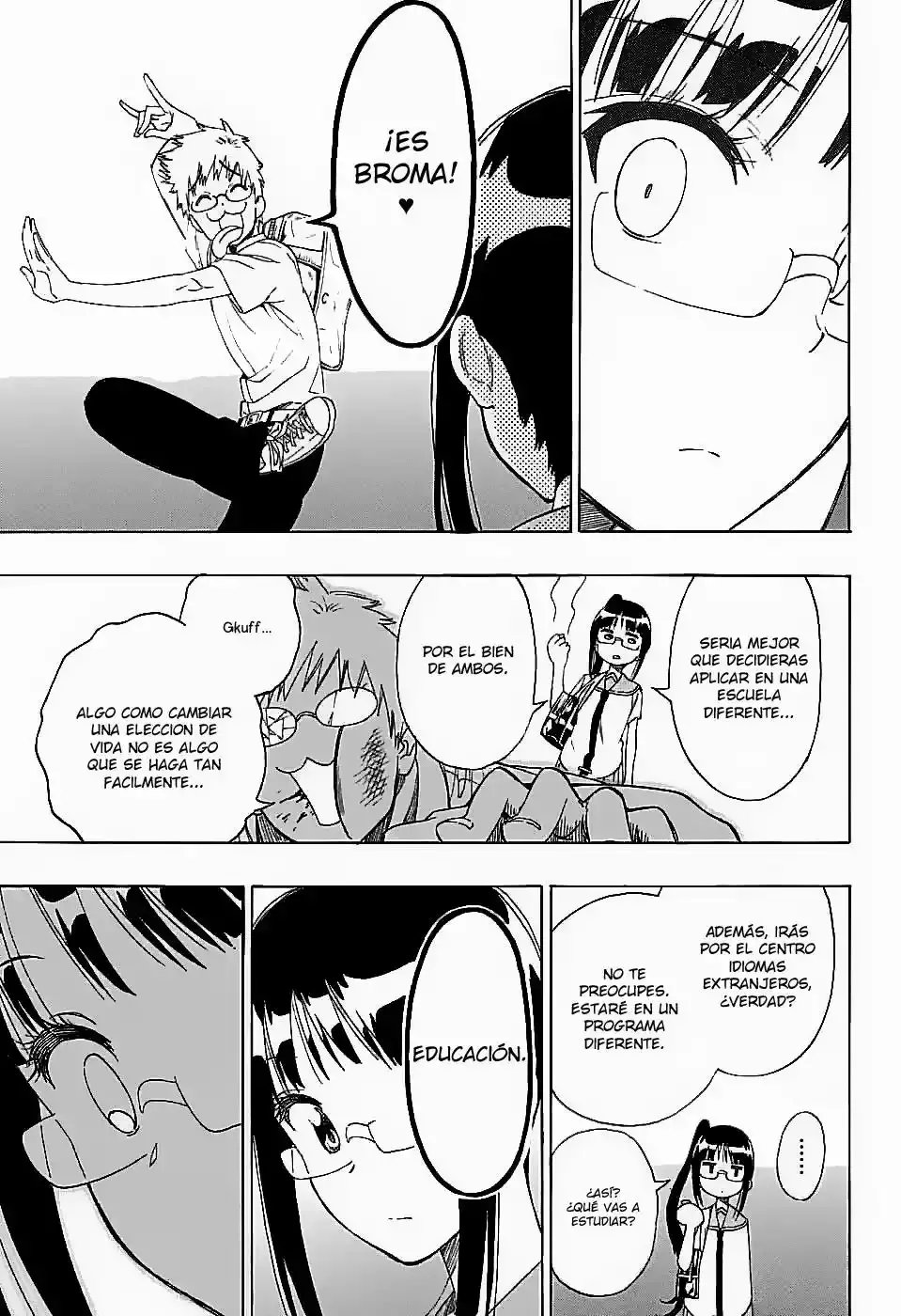 Nisekoi capítulo 207, página 16