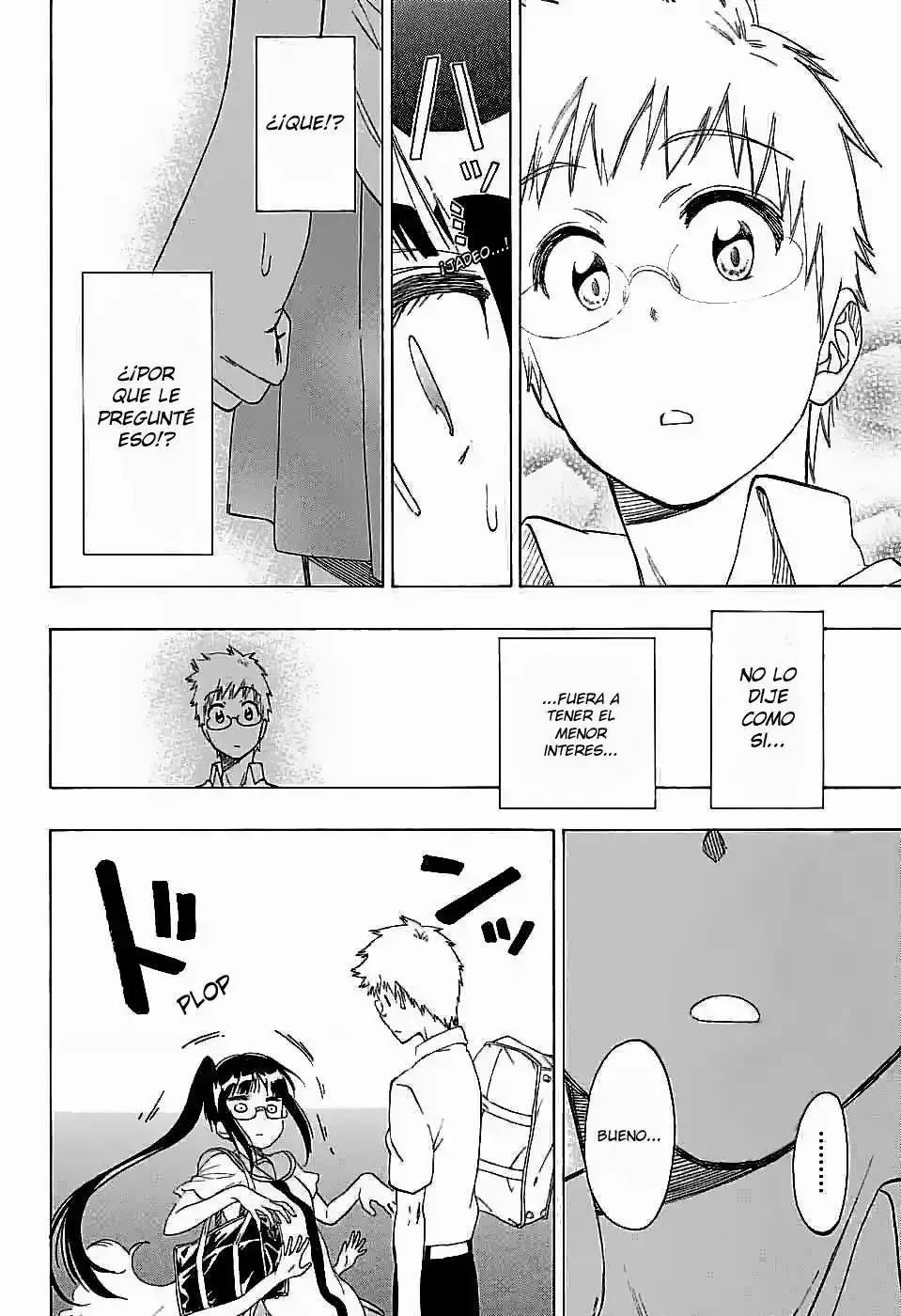 Nisekoi capítulo 207, página 19