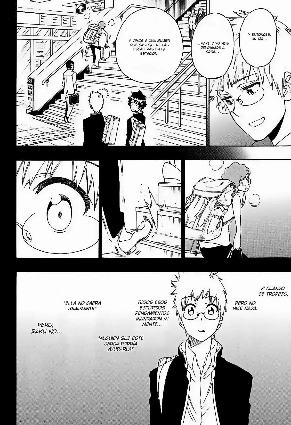 Nisekoi capítulo 208, página 15
