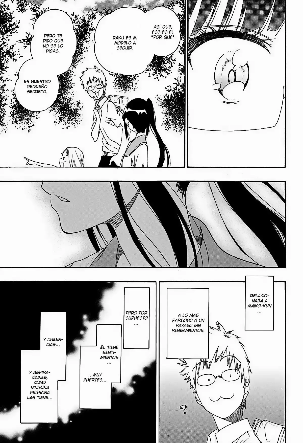 Nisekoi capítulo 208, página 18