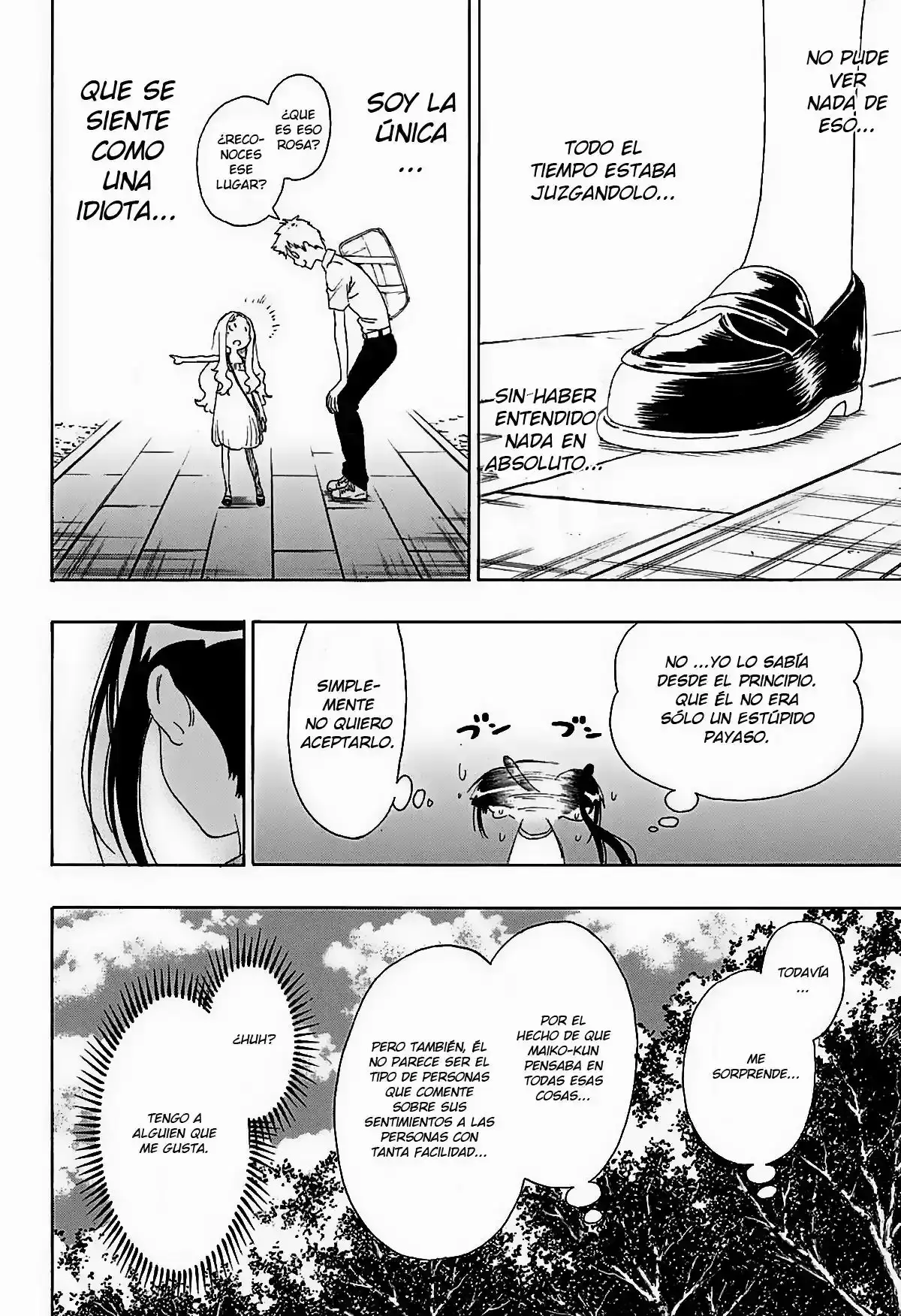 Nisekoi capítulo 208, página 19