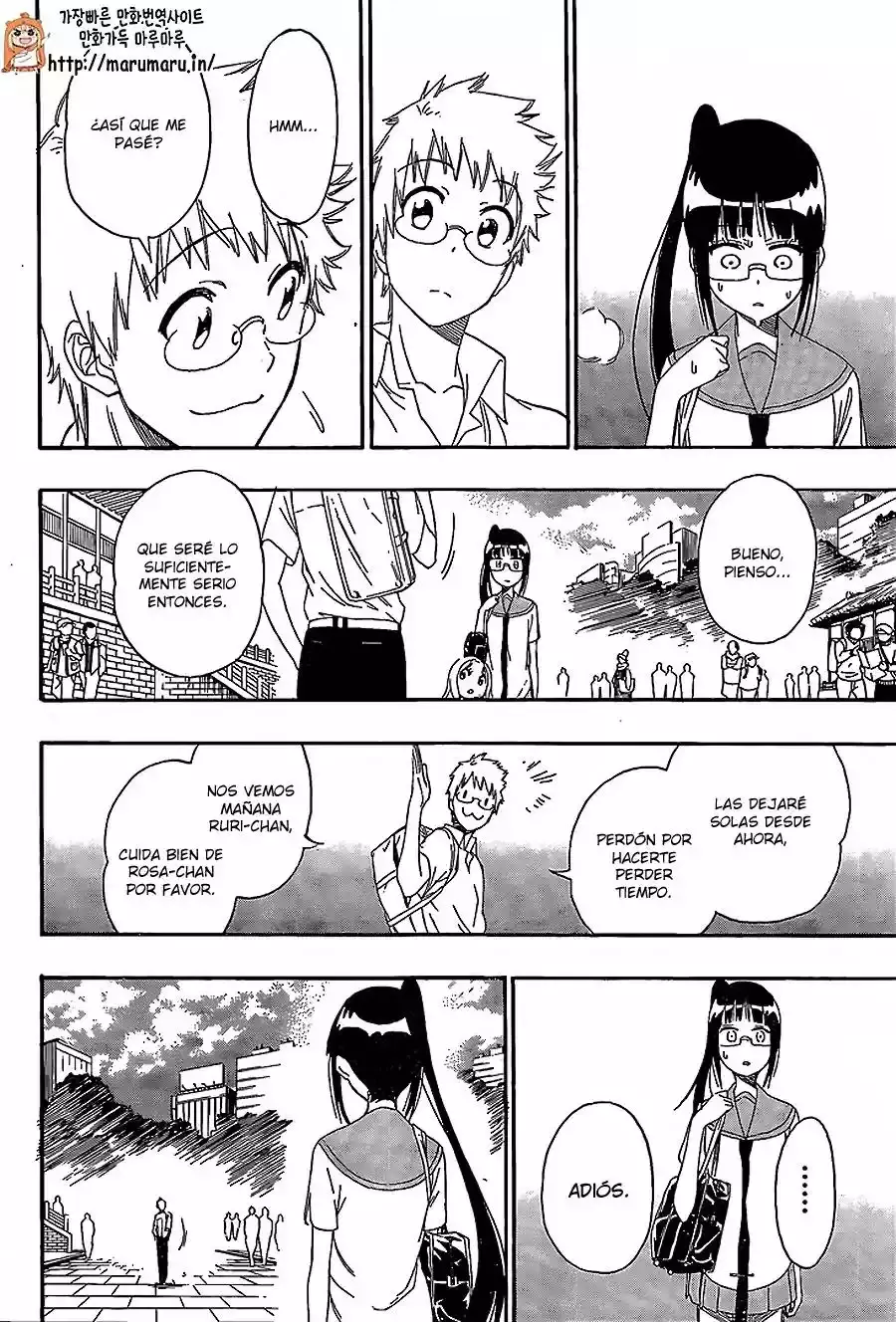 Nisekoi capítulo 209, página 11