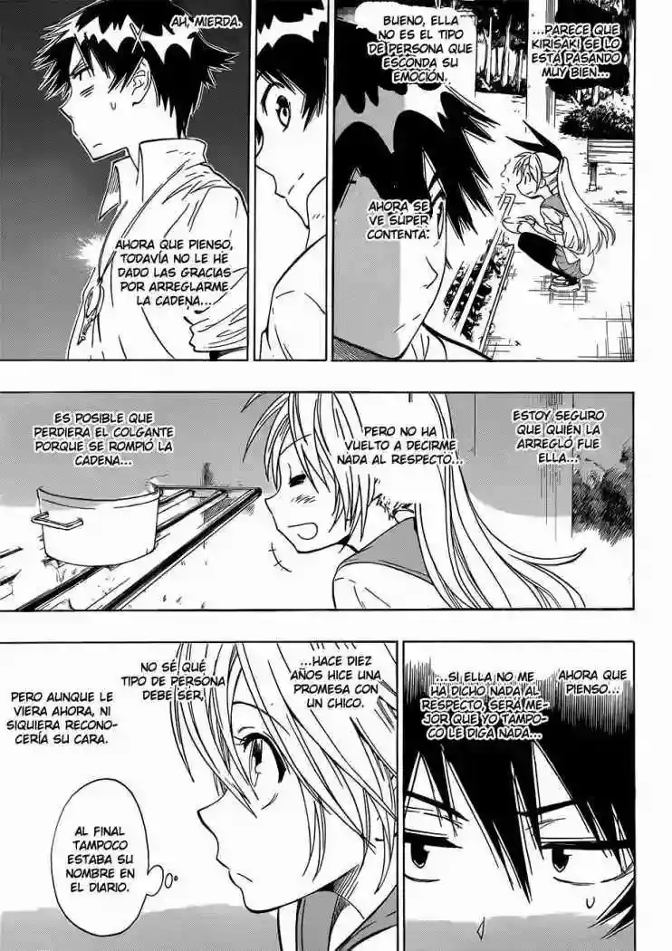 Nisekoi capítulo 21, página 17