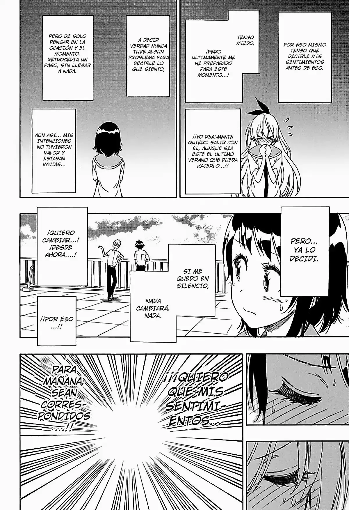 Nisekoi capítulo 210, página 11