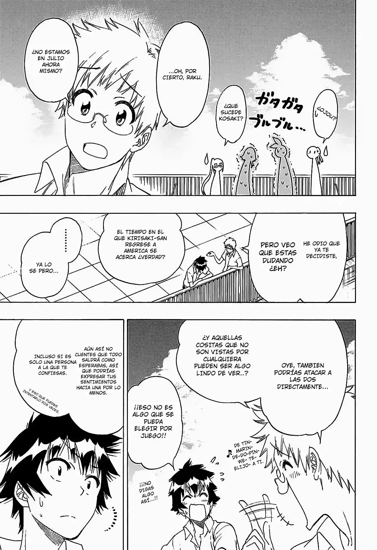 Nisekoi capítulo 210, página 12