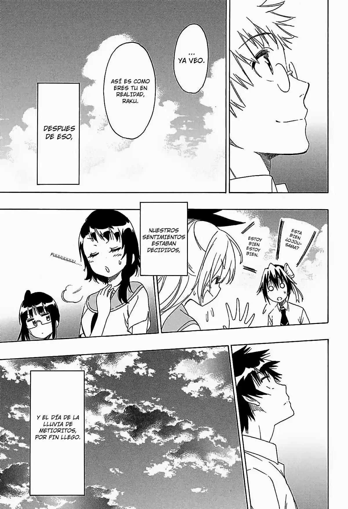 Nisekoi capítulo 210, página 14