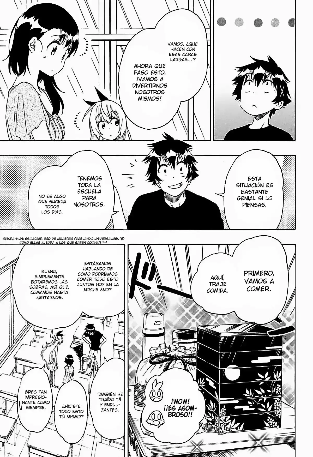 Nisekoi capítulo 211, página 8