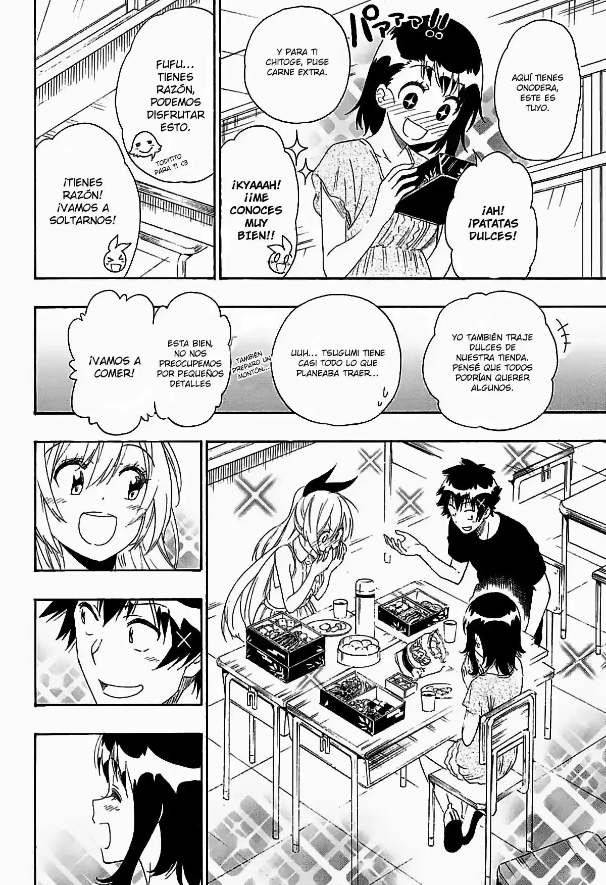 Nisekoi capítulo 211, página 9