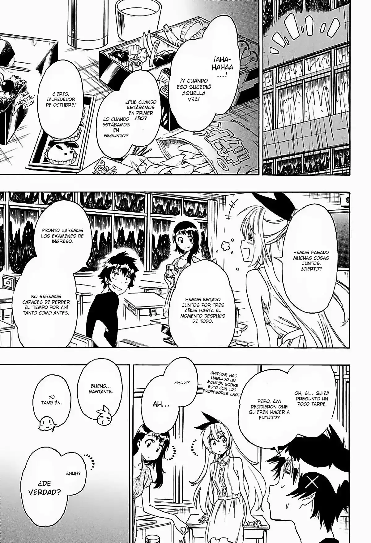 Nisekoi capítulo 211, página 10