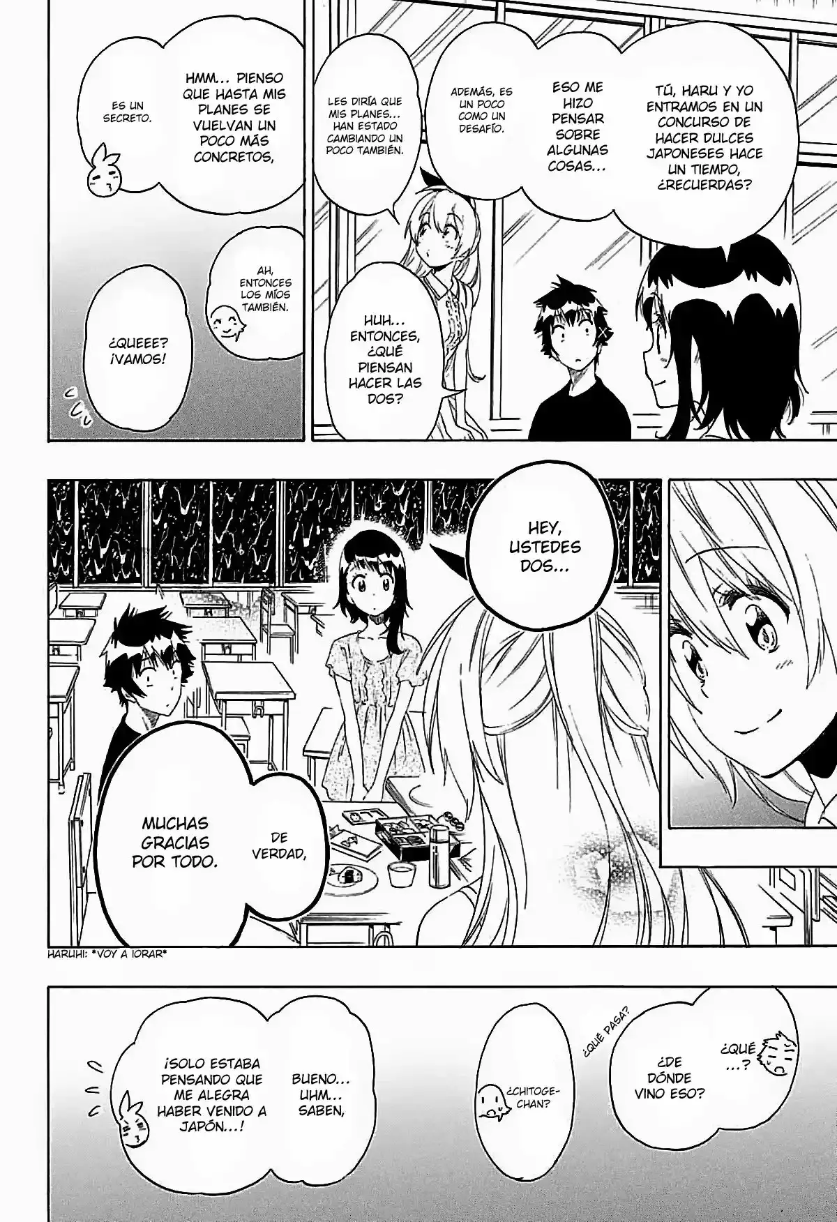 Nisekoi capítulo 211, página 11