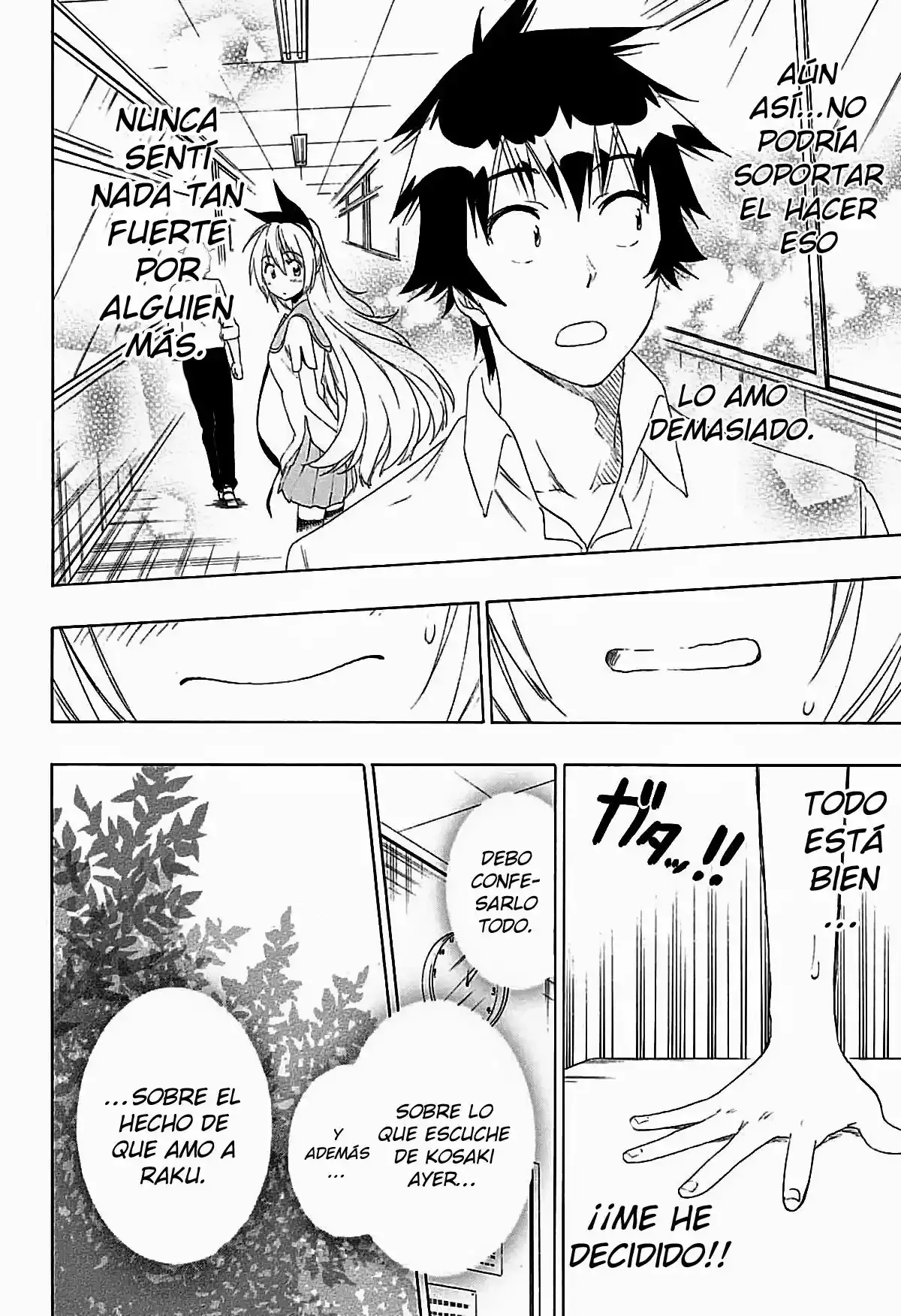 Nisekoi capítulo 212, página 9