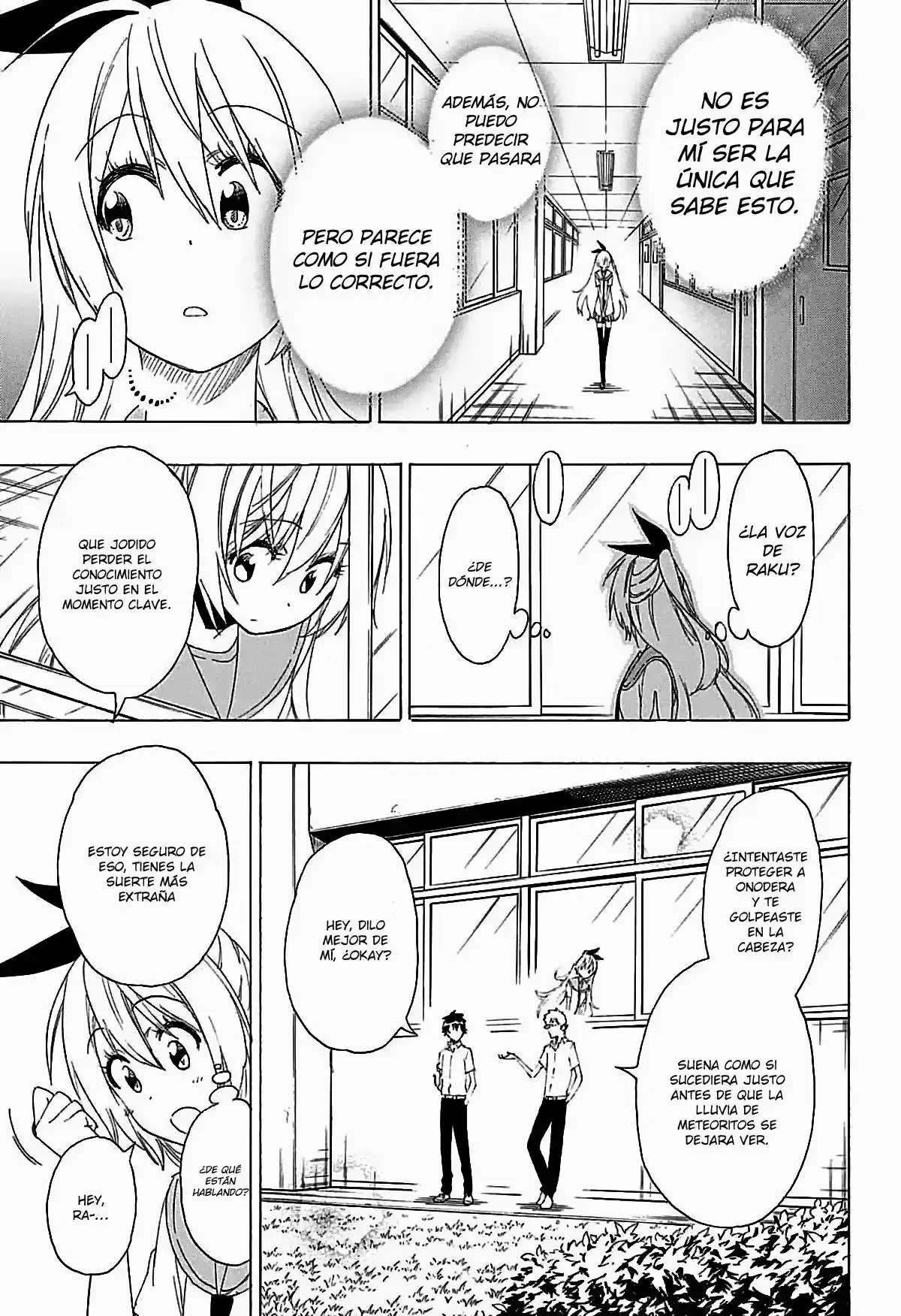 Nisekoi capítulo 212, página 10
