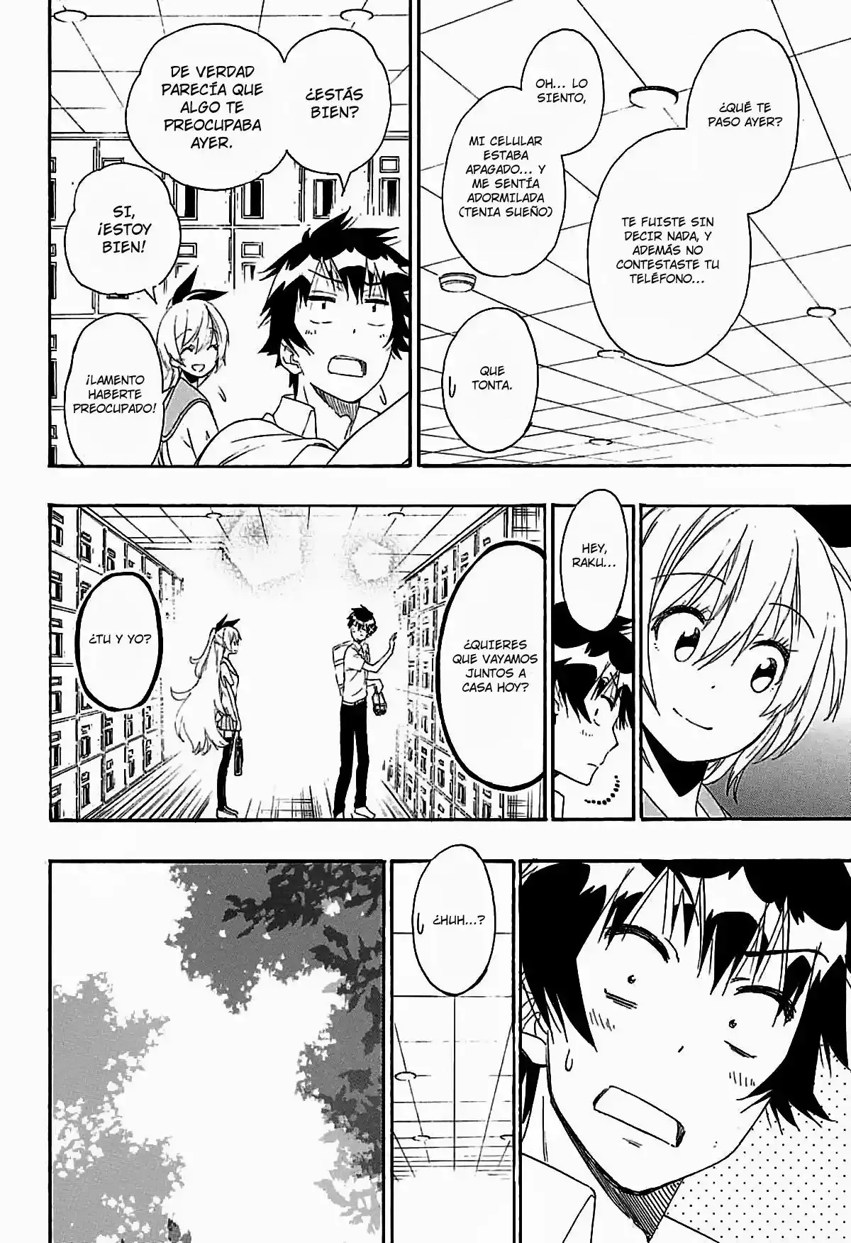 Nisekoi capítulo 212, página 17