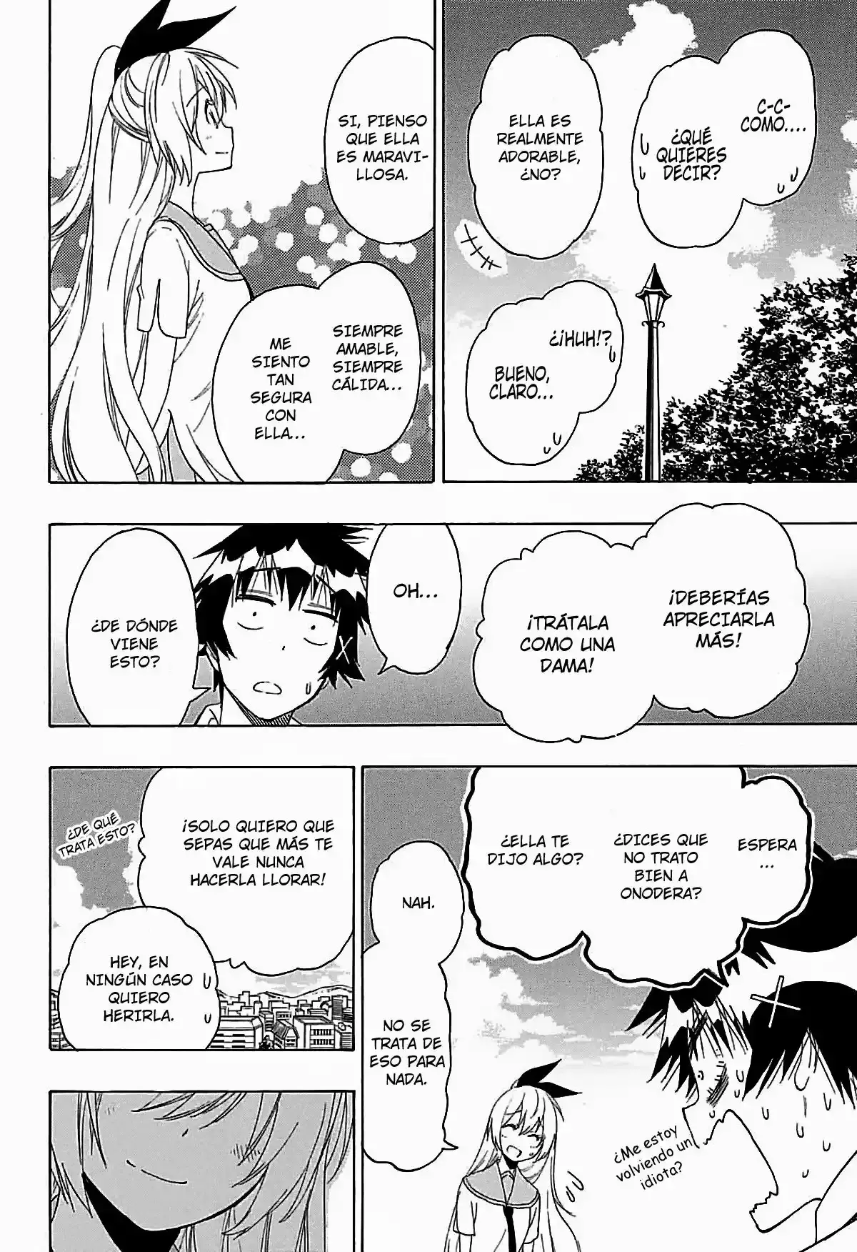 Nisekoi capítulo 212, página 19