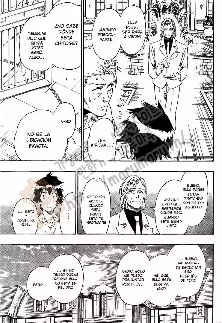 Nisekoi capítulo 213, página 8