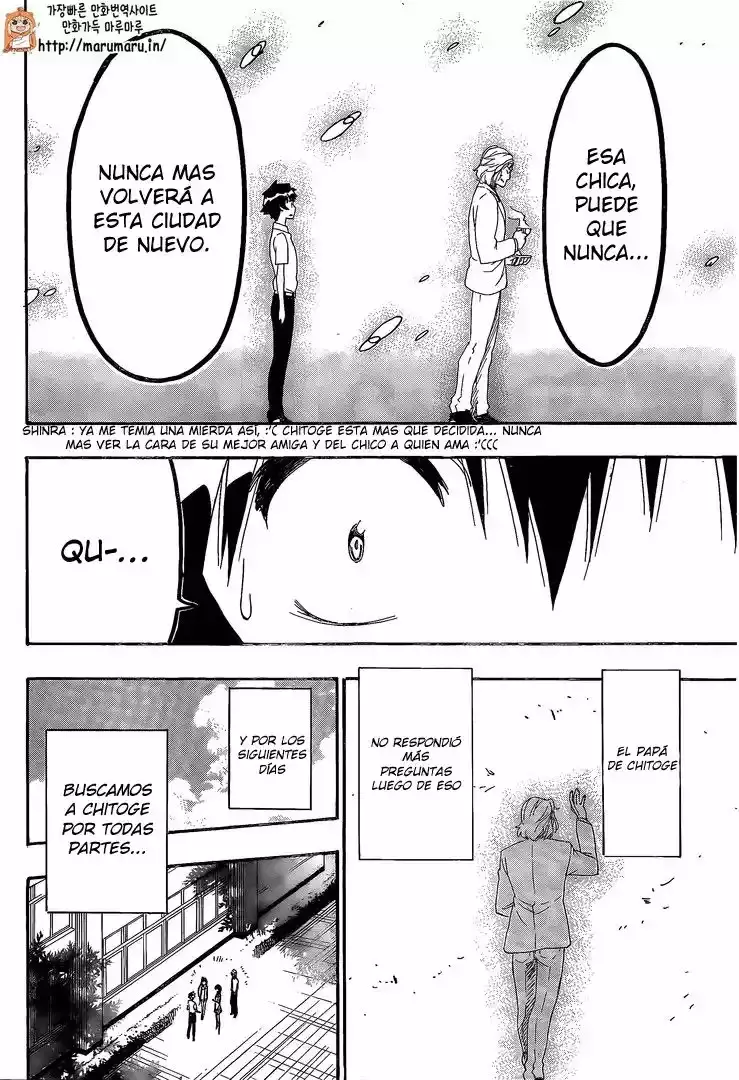 Nisekoi capítulo 213, página 9