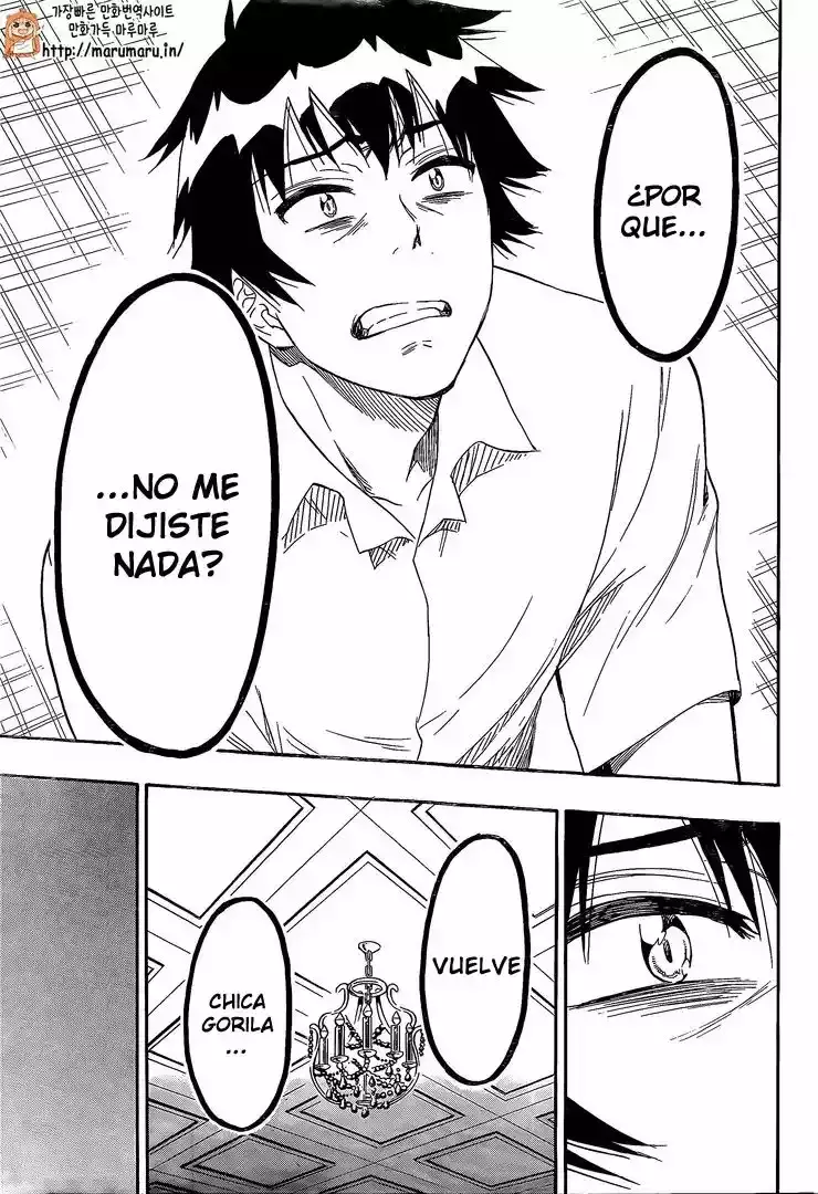 Nisekoi capítulo 213, página 18