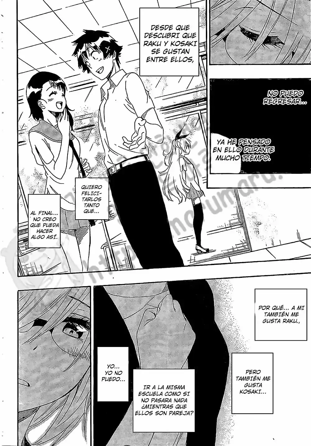 Nisekoi capítulo 214, página 17