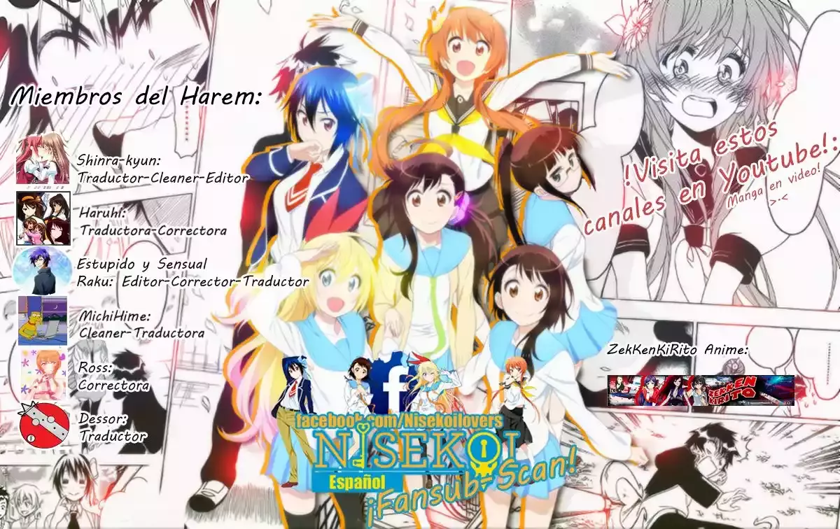 Nisekoi capítulo 215, página 1