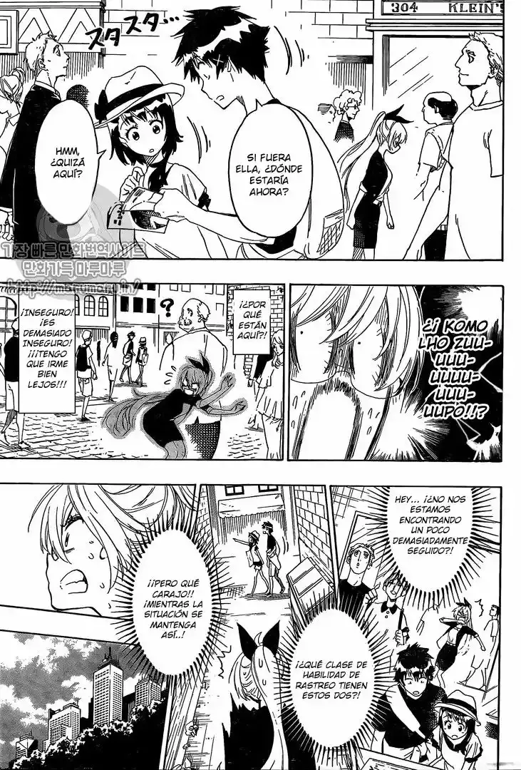 Nisekoi capítulo 215, página 10