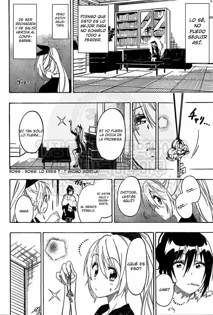 Nisekoi capítulo 215, página 19