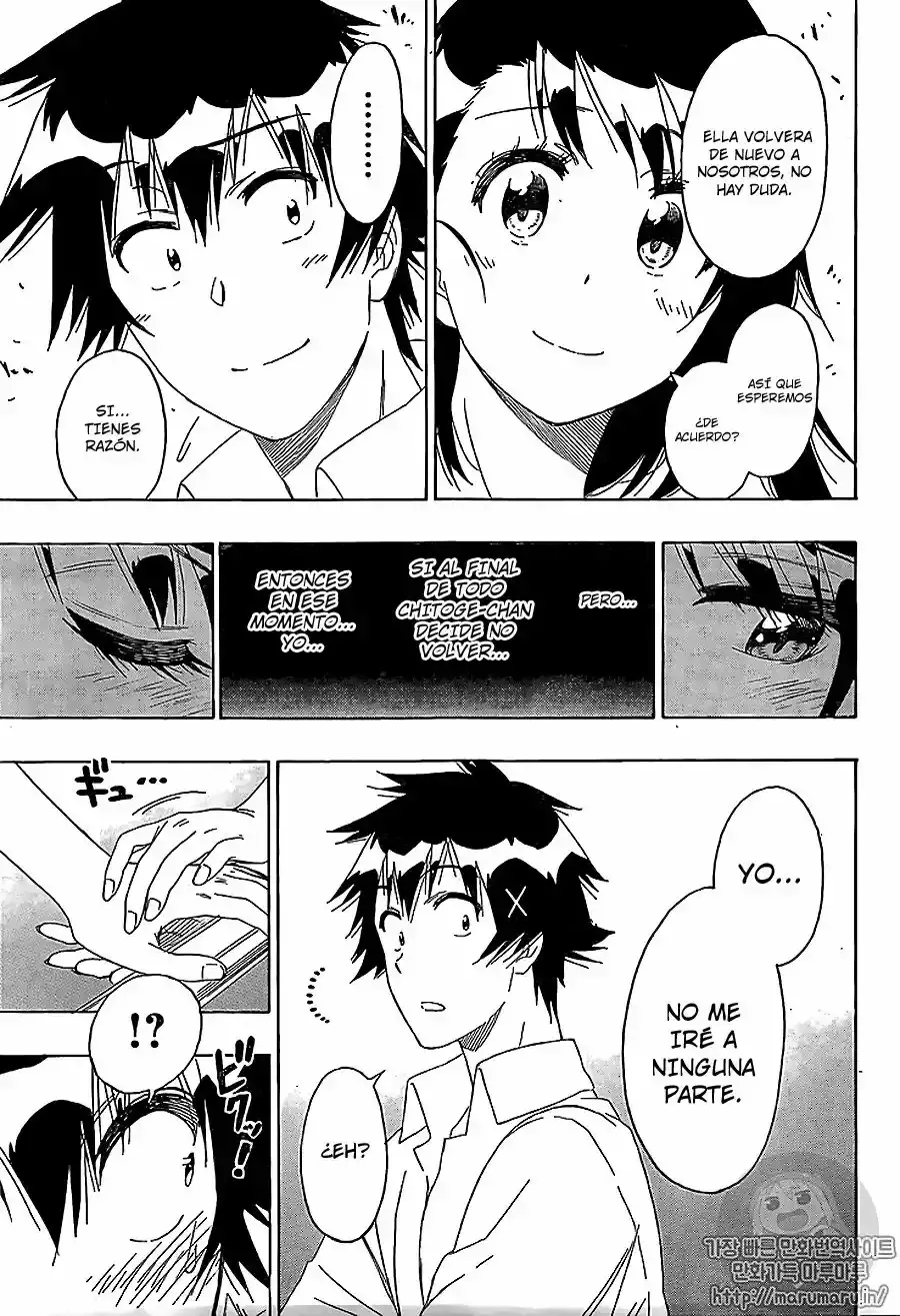 Nisekoi capítulo 216, página 8