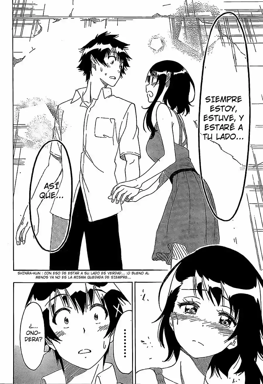 Nisekoi capítulo 216, página 9