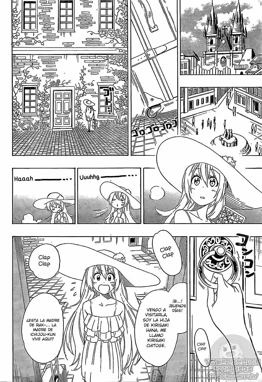 Nisekoi capítulo 216, página 11