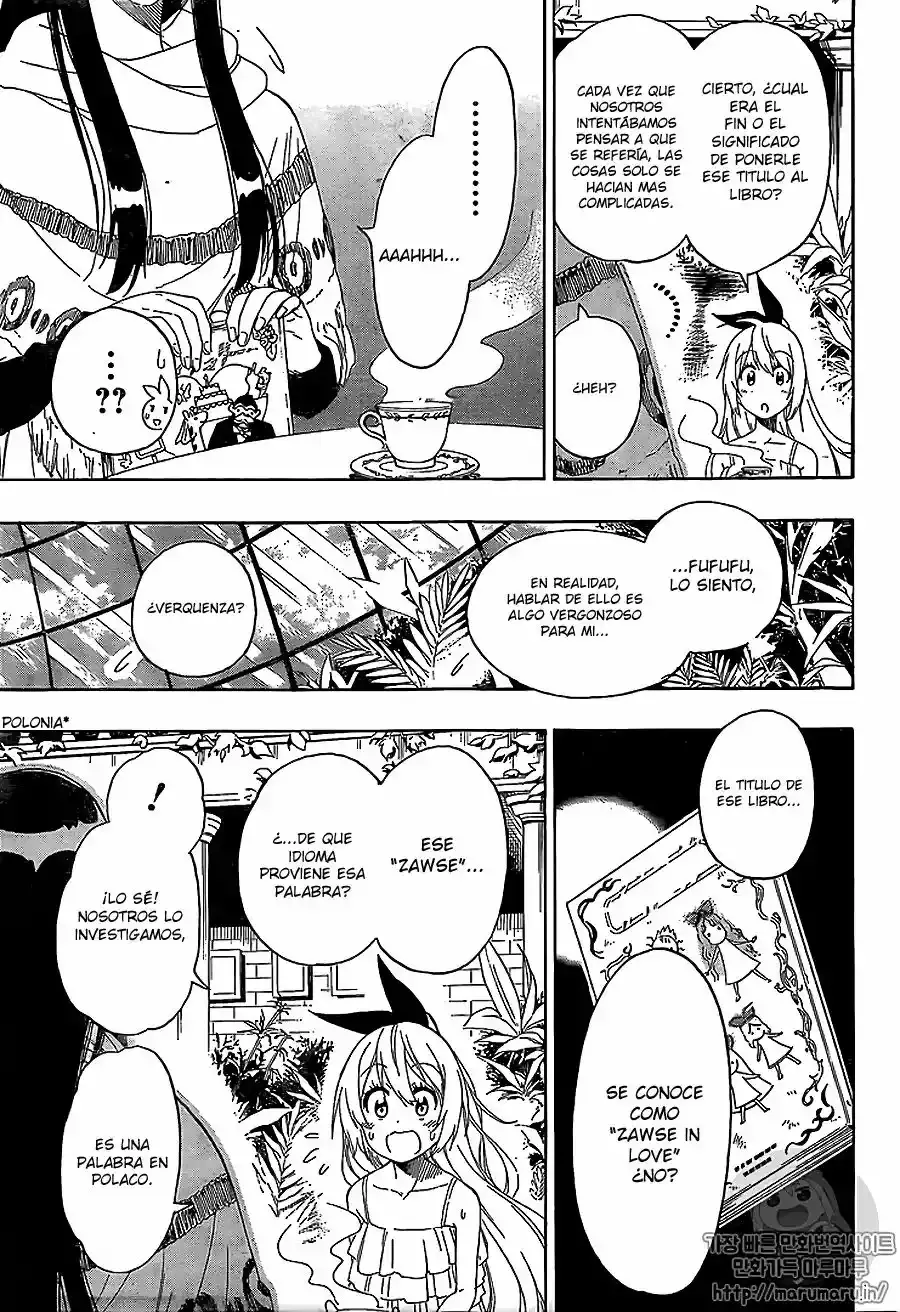 Nisekoi capítulo 216, página 16