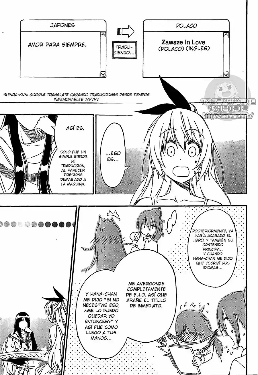 Nisekoi capítulo 216, página 18