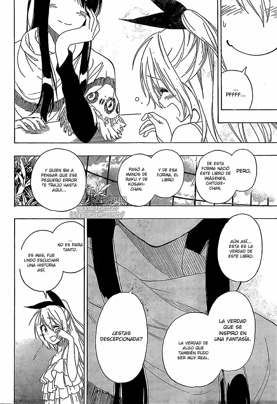 Nisekoi capítulo 216, página 19