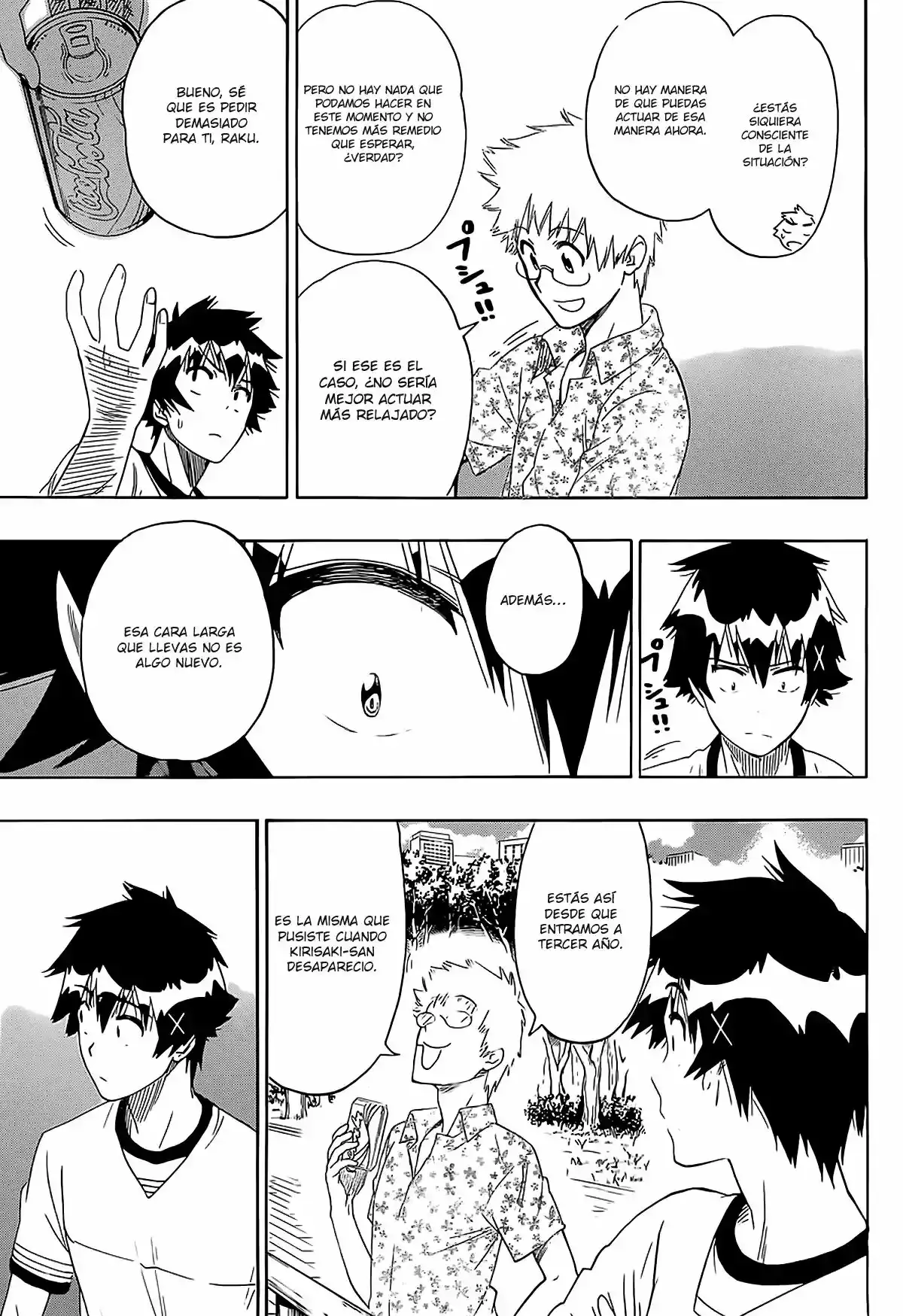 Nisekoi capítulo 217, página 6