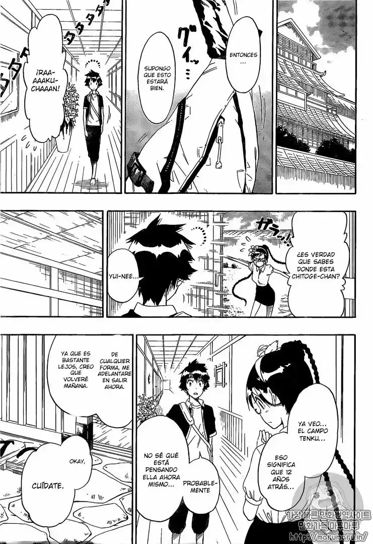 Nisekoi capítulo 218, página 4