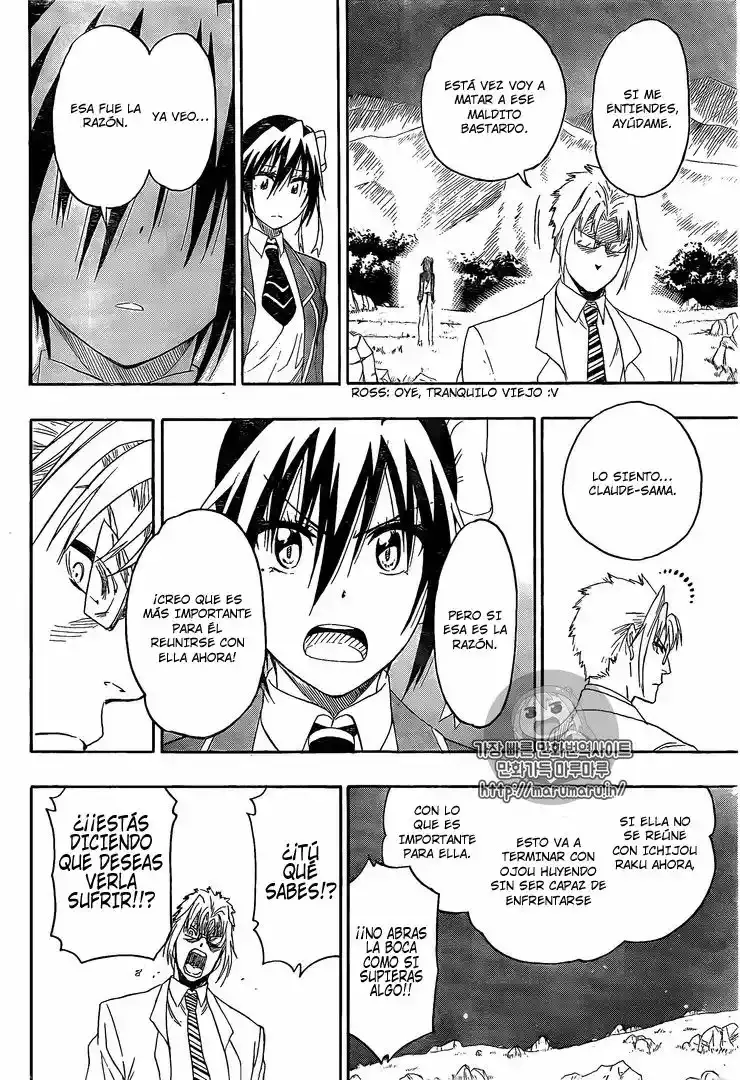 Nisekoi capítulo 219, página 5
