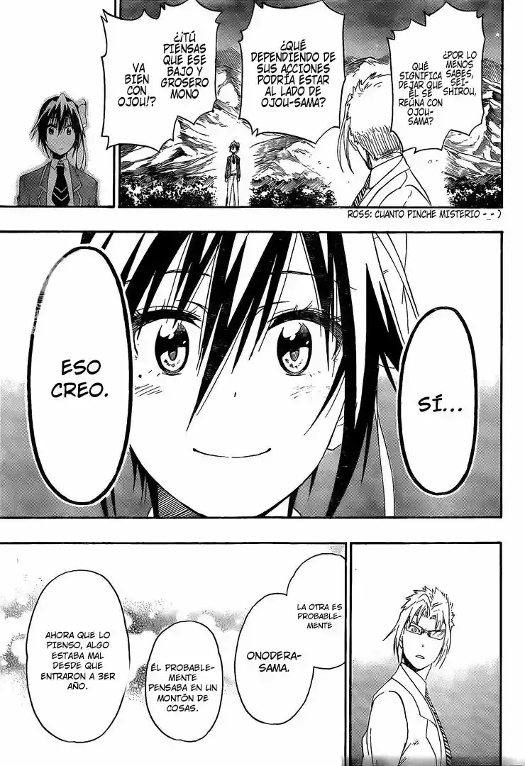 Nisekoi capítulo 219, página 6