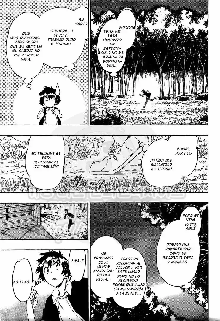 Nisekoi capítulo 219, página 10