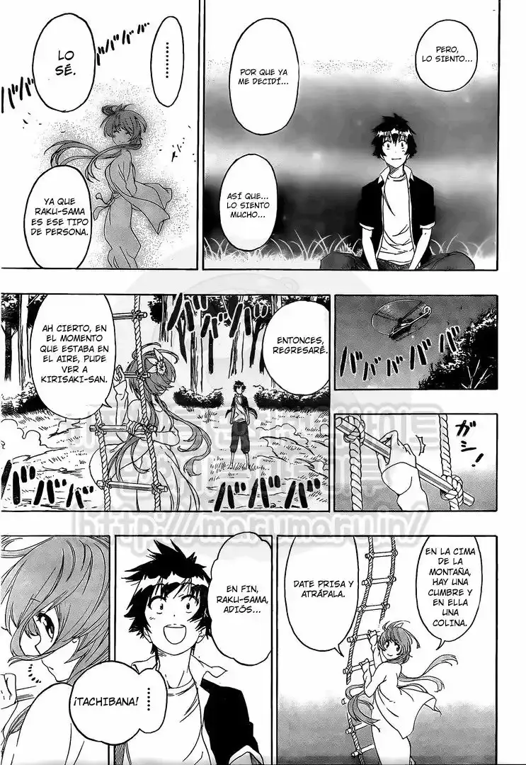 Nisekoi capítulo 219, página 18
