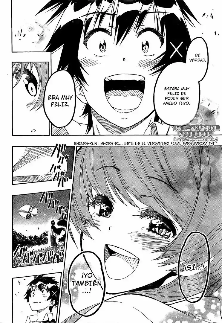 Nisekoi capítulo 219, página 19