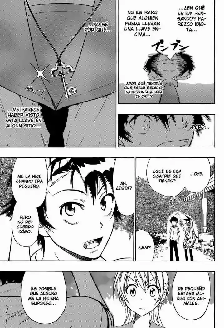 Nisekoi capítulo 22, página 3