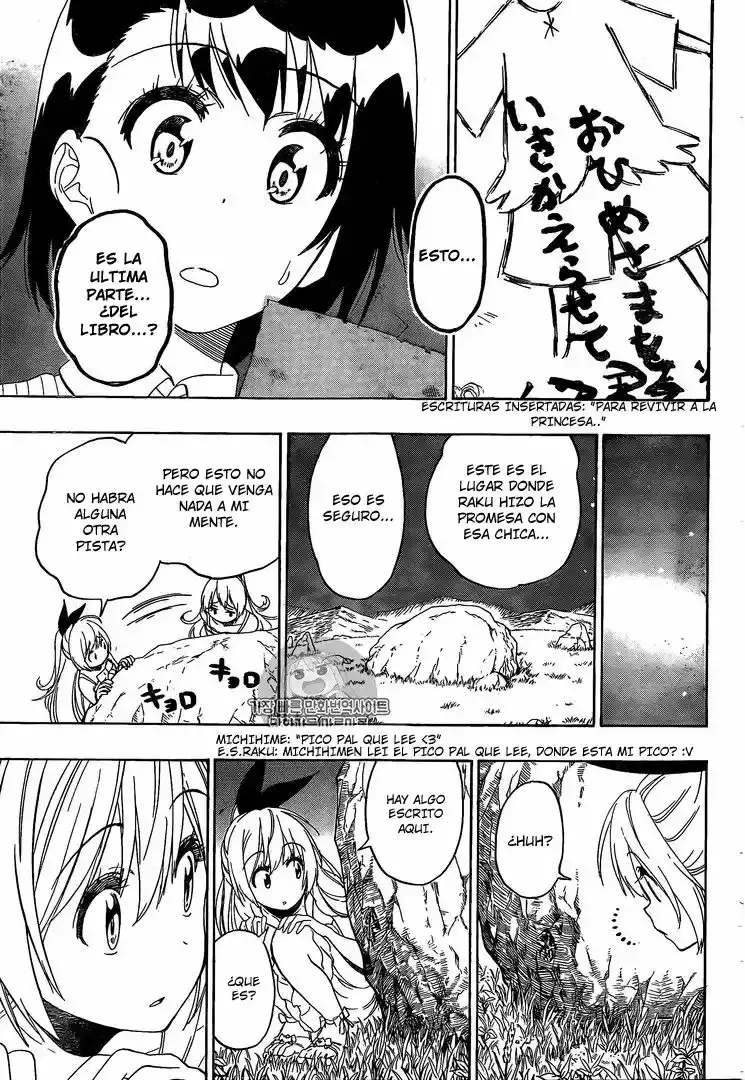 Nisekoi capítulo 220, página 14